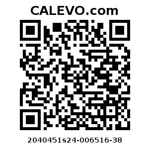 Calevo.com Preisschild 2040451s24-006516-38