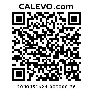 Calevo.com Preisschild 2040451s24-009000-36