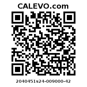 Calevo.com Preisschild 2040451s24-009000-42