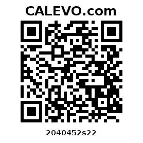 Calevo.com Preisschild 2040452s22