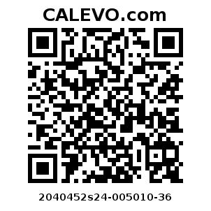 Calevo.com Preisschild 2040452s24-005010-36
