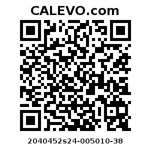 Calevo.com Preisschild 2040452s24-005010-38