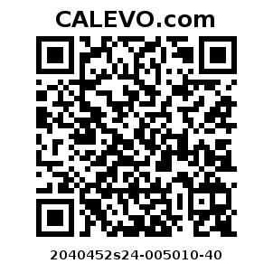 Calevo.com Preisschild 2040452s24-005010-40