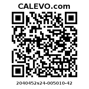 Calevo.com Preisschild 2040452s24-005010-42