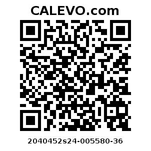 Calevo.com Preisschild 2040452s24-005580-36