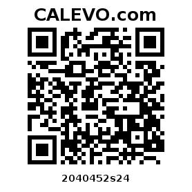Calevo.com Preisschild 2040452s24