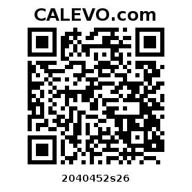 Calevo.com pricetag 2040452s26