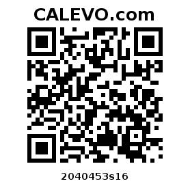 Calevo.com Preisschild 2040453s16