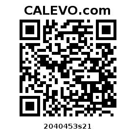 Calevo.com Preisschild 2040453s21