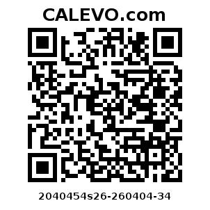 Calevo.com Preisschild 2040454s26-260404-34