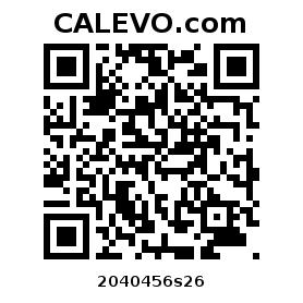Calevo.com pricetag 2040456s26