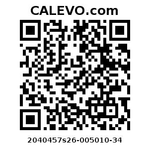 Calevo.com Preisschild 2040457s26-005010-34