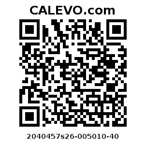 Calevo.com Preisschild 2040457s26-005010-40