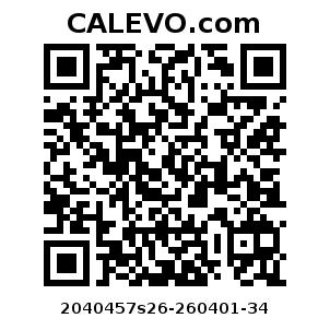 Calevo.com Preisschild 2040457s26-260401-34