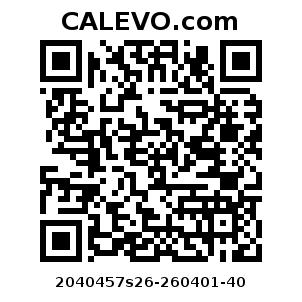 Calevo.com Preisschild 2040457s26-260401-40