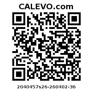 Calevo.com Preisschild 2040457s26-260402-36