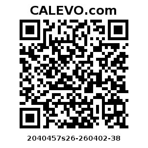 Calevo.com Preisschild 2040457s26-260402-38