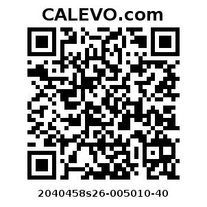 Calevo.com Preisschild 2040458s26-005010-40
