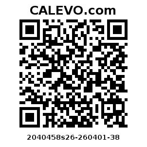 Calevo.com Preisschild 2040458s26-260401-38