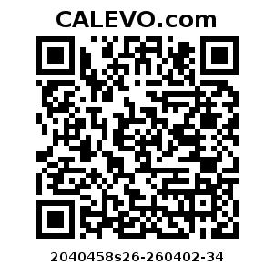 Calevo.com Preisschild 2040458s26-260402-34