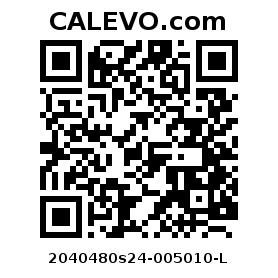 Calevo.com pricetag 2040480s24-005010-L