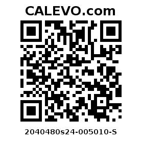 Calevo.com pricetag 2040480s24-005010-S