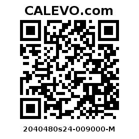 Calevo.com pricetag 2040480s24-009000-M