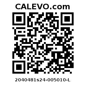 Calevo.com pricetag 2040481s24-005010-L