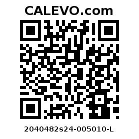 Calevo.com pricetag 2040482s24-005010-L