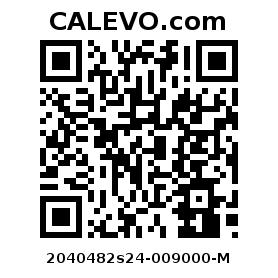 Calevo.com pricetag 2040482s24-009000-M