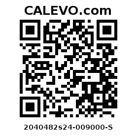 Calevo.com pricetag 2040482s24-009000-S