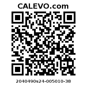 Calevo.com pricetag 2040490s24-005010-38