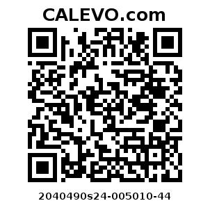 Calevo.com pricetag 2040490s24-005010-44