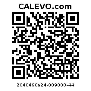 Calevo.com pricetag 2040490s24-009000-44