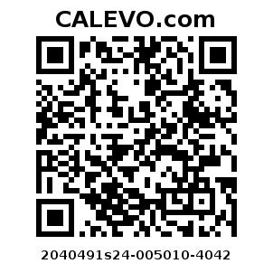 Calevo.com pricetag 2040491s24-005010-4042