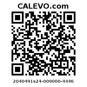 Calevo.com pricetag 2040491s24-009000-4446