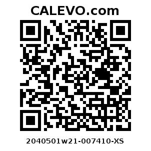 Calevo.com pricetag 2040501w21-007410-XS