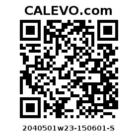 Calevo.com Preisschild 2040501w23-150601-S