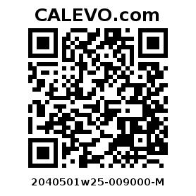 Calevo.com Preisschild 2040501w25-009000-M