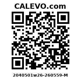 Calevo.com Preisschild 2040501w26-260559-M