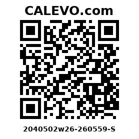 Calevo.com Preisschild 2040502w26-260559-S