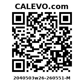 Calevo.com Preisschild 2040503w26-260551-M