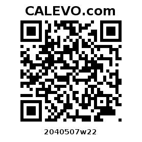 Calevo.com Preisschild 2040507w22