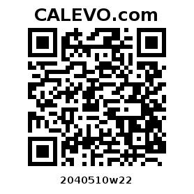 Calevo.com Preisschild 2040510w22