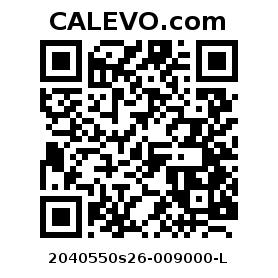 Calevo.com Preisschild 2040550s26-009000-L