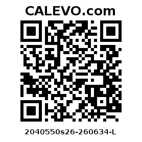Calevo.com Preisschild 2040550s26-260634-L