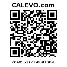 Calevo.com Preisschild 2040551s21-004100-L