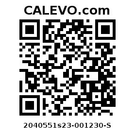 Calevo.com Preisschild 2040551s23-001230-S