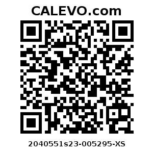 Calevo.com Preisschild 2040551s23-005295-XS