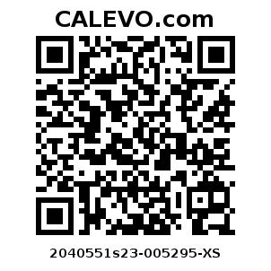 Calevo.com pricetag 2040551s23-005295-XS
